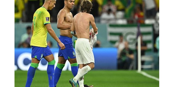 Kroatia vinner mot Brasil for tredje gang